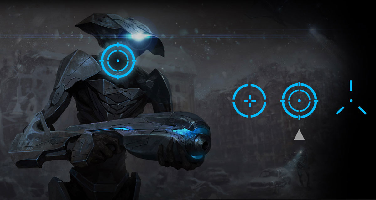 Acer Predator XB3 aiming feature
