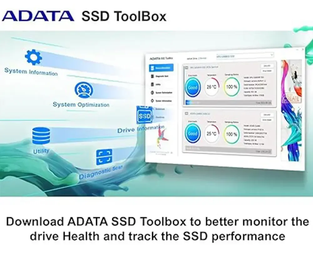 ADATA Legend 800 2TB NVMe SSD PCIe Gen4 M.2 2280