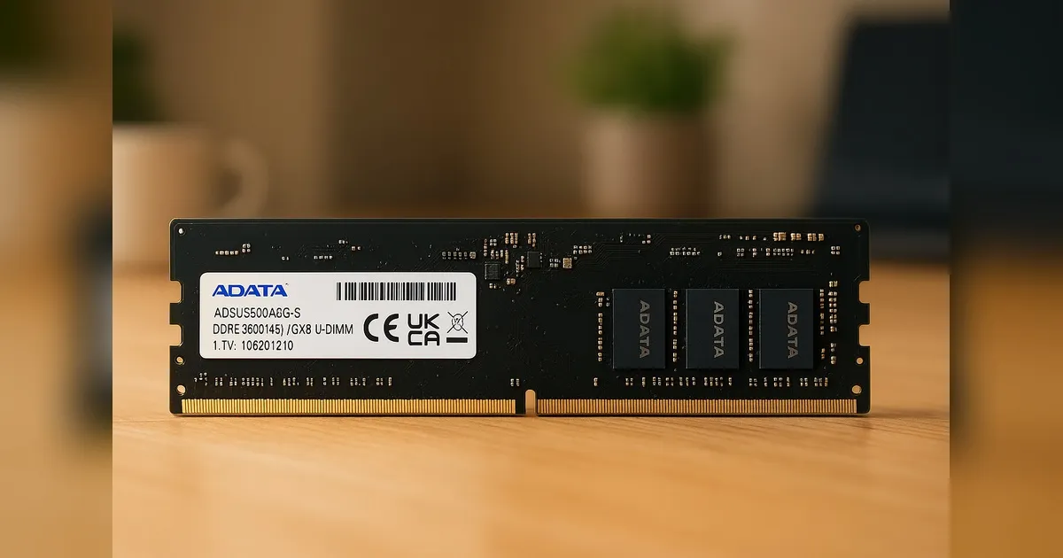 ADATA Premier AD5U560032G-B 32GB 5600MHz DDR5 Desktop Memory | Evetech