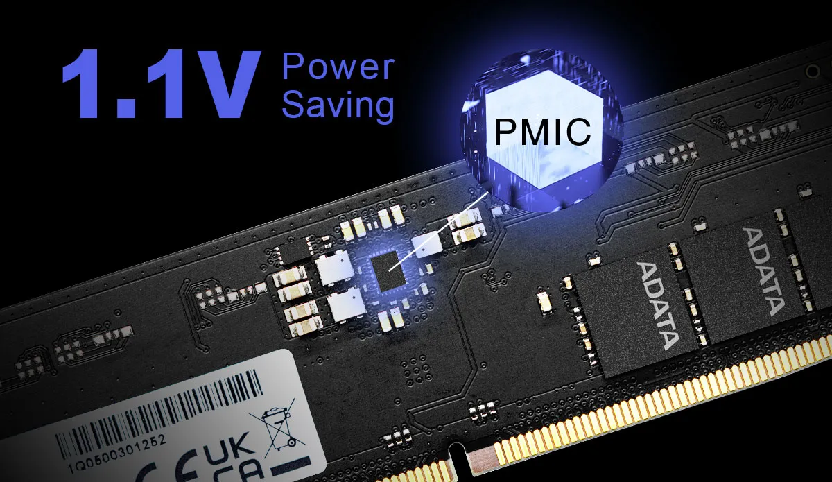 ADATA Premier AD5U560032G-B 32GB 5600MHz DDR5 Desktop Memory | Evetech