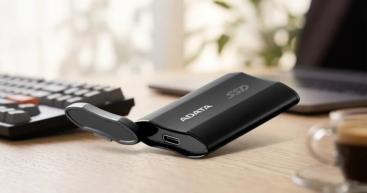 ADATA SD810 1TB IP68 External SSD, USB-C 2000MB/s | Evetech