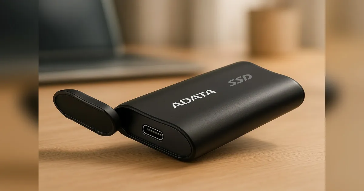 ADATA SD810-2000G 2TB USB-C External SSD — IP68, 2000 MB/s | Evetech