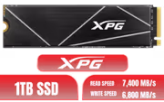 ADATA XPG GAMMIX S70 Blade 1TB PCIe Gen4 M.2 SSD — PS5 Ready - image 1