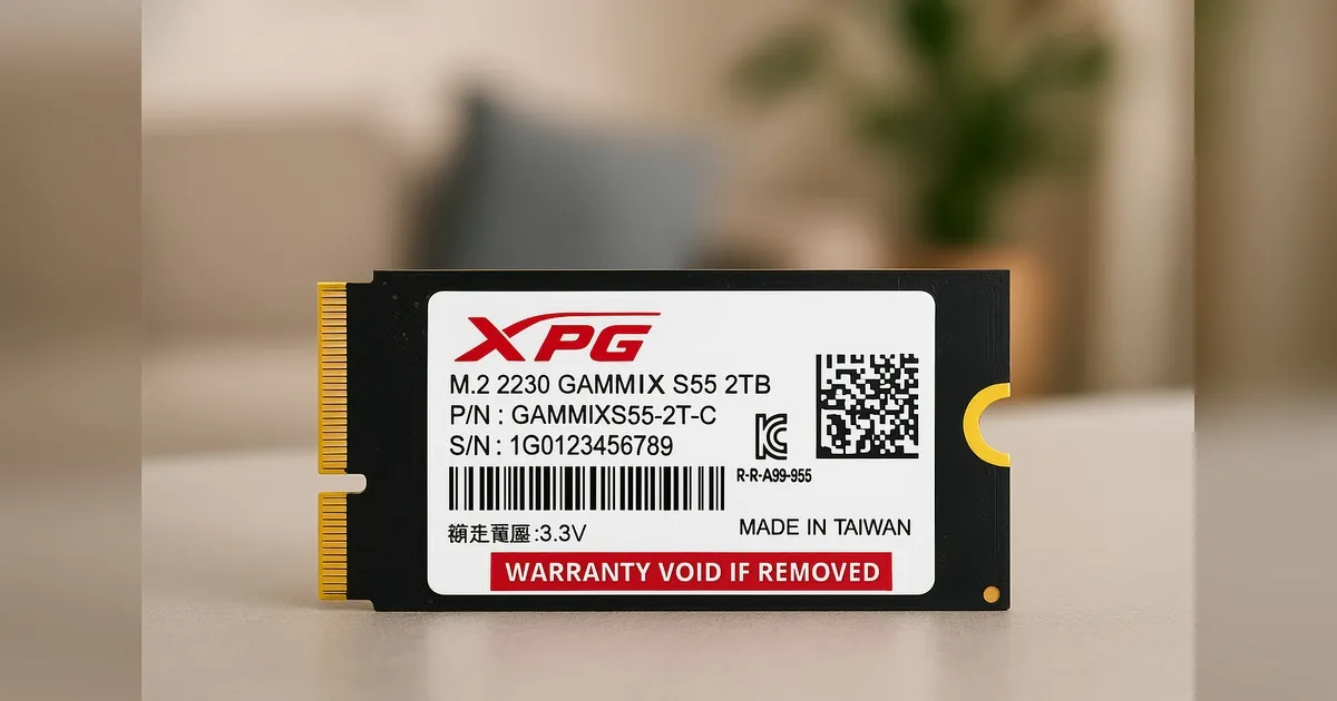 ADATA XPG GAMMIX S55 2TB PCIe Gen4 NVMe SSD | Evetech