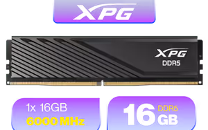 ADATA XPG Lancer Blade 16GB DDR5 6000MHz Memory Black ADATA XPG Lancer Blade 16GB DDR5 6000MHz Memory Black - Image 1