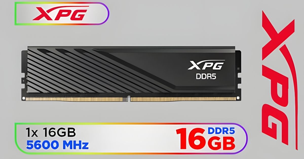 [未使用]XPG LANCER RGB DDR5 16GBx2 5600MT/s LANCER RGB DDR5 MEMORY | XPG
