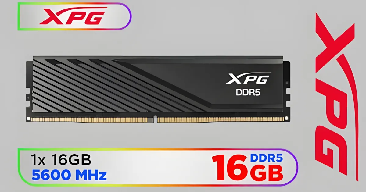 ADATA XPG Lancer Blade DDR5 5600MHz 16GB UDIMM RAM | Evetech