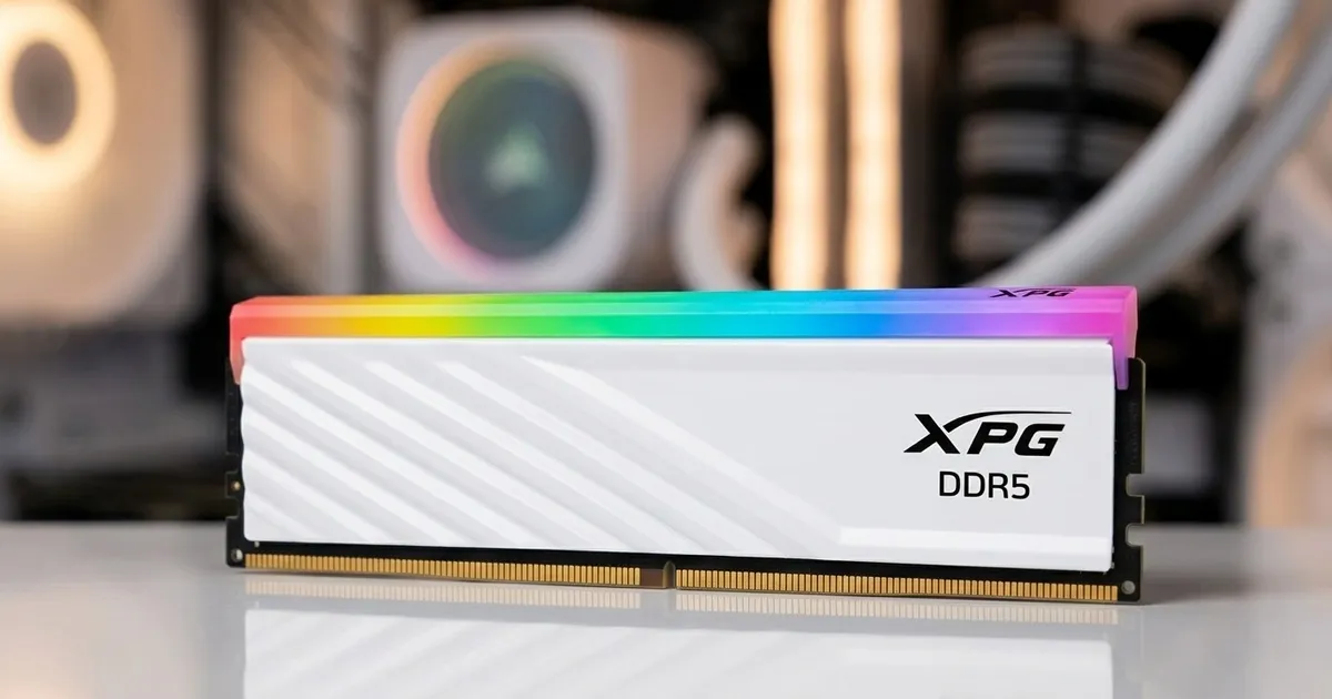 XPG Lancer Blade 16GB DDR5 6000MT/s RAM - RGB White | Evetech