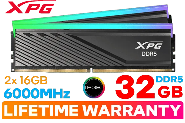 ADATA XPG Lancer Blade RGB 32GB DDR5 6000MHz Desktop Memory