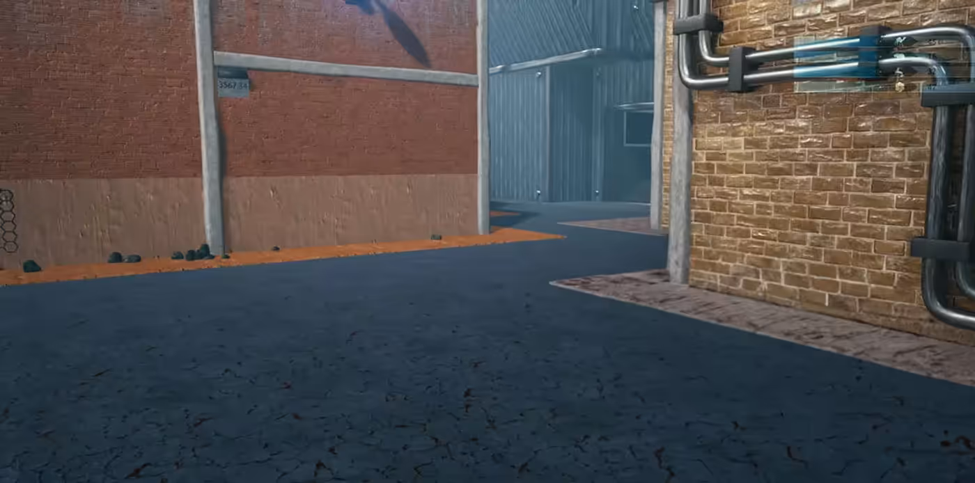 Demonstration of Dynamic Crosshair changing color for better visibility in-game