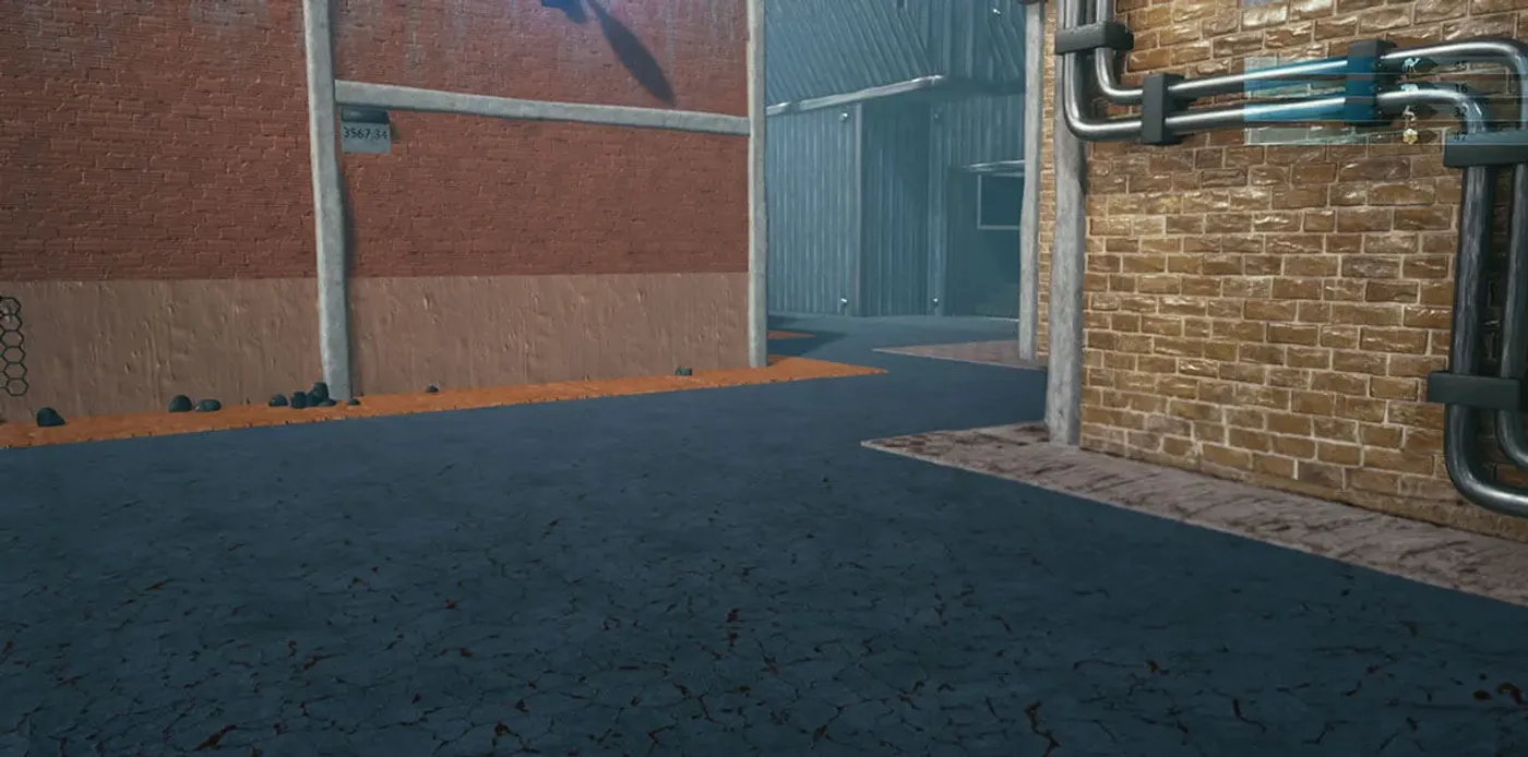The crosshair color changes from green to red when AI Crosshair is activated