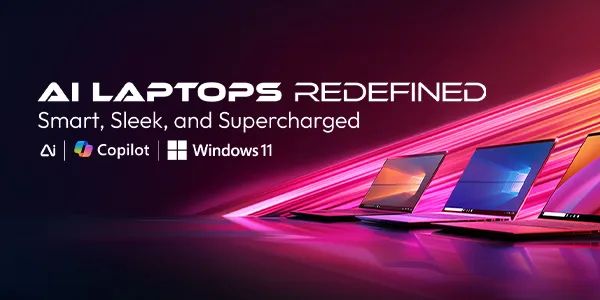 AI Laptops Redefined - Smart, Sleek, Supercharged in South Africa | Evetech