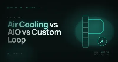 Air Cooling vs AIO vs Custom Loop — Which Is Best (South Africa, 2026)