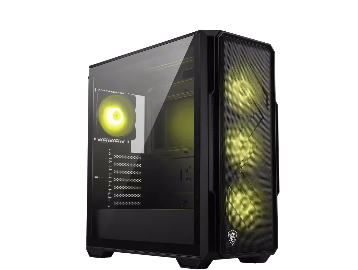 MAG FORGE 340R AIRFLOW chassis showing optimized internal cooling airflow