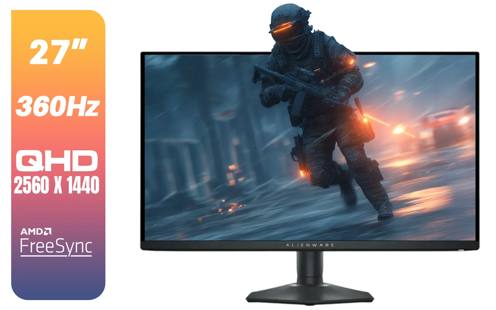 Alienware AW2725DF 27 Gaming Monitor - Ultimate Gaming Experience