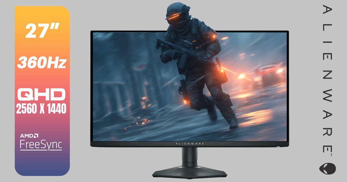 Alienware AW2725DF 27 Gaming Monitor - Ultimate Gaming Experience