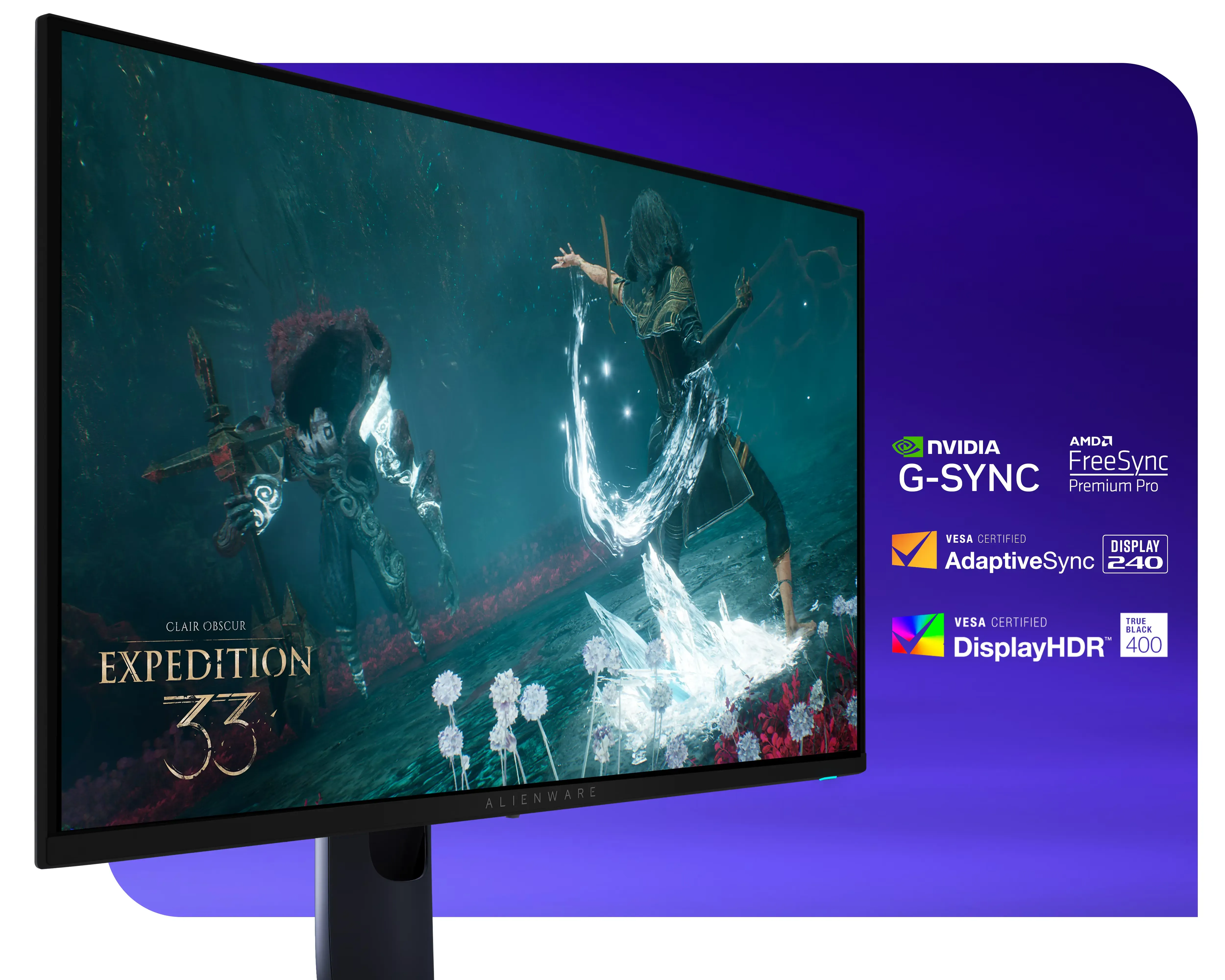 Alienware AW2725Q 27 4K QD-OLED 240Hz Gaming Monitor | Evetech