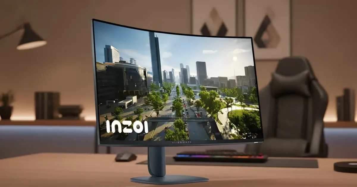 Alienware AW3225DM 32" Curved QHD 180Hz Open Box Gaming Monitor | Evetech