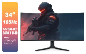 Alienware AW3423DWF 165Hz Gaming Monitor - Ultimate Gaming Experience - image 1