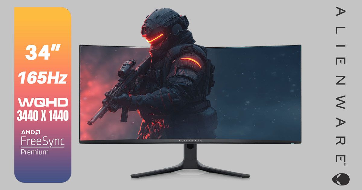 Alienware AW3423DWF 165Hz Gaming Monitor - Ultimate Gaming Experience