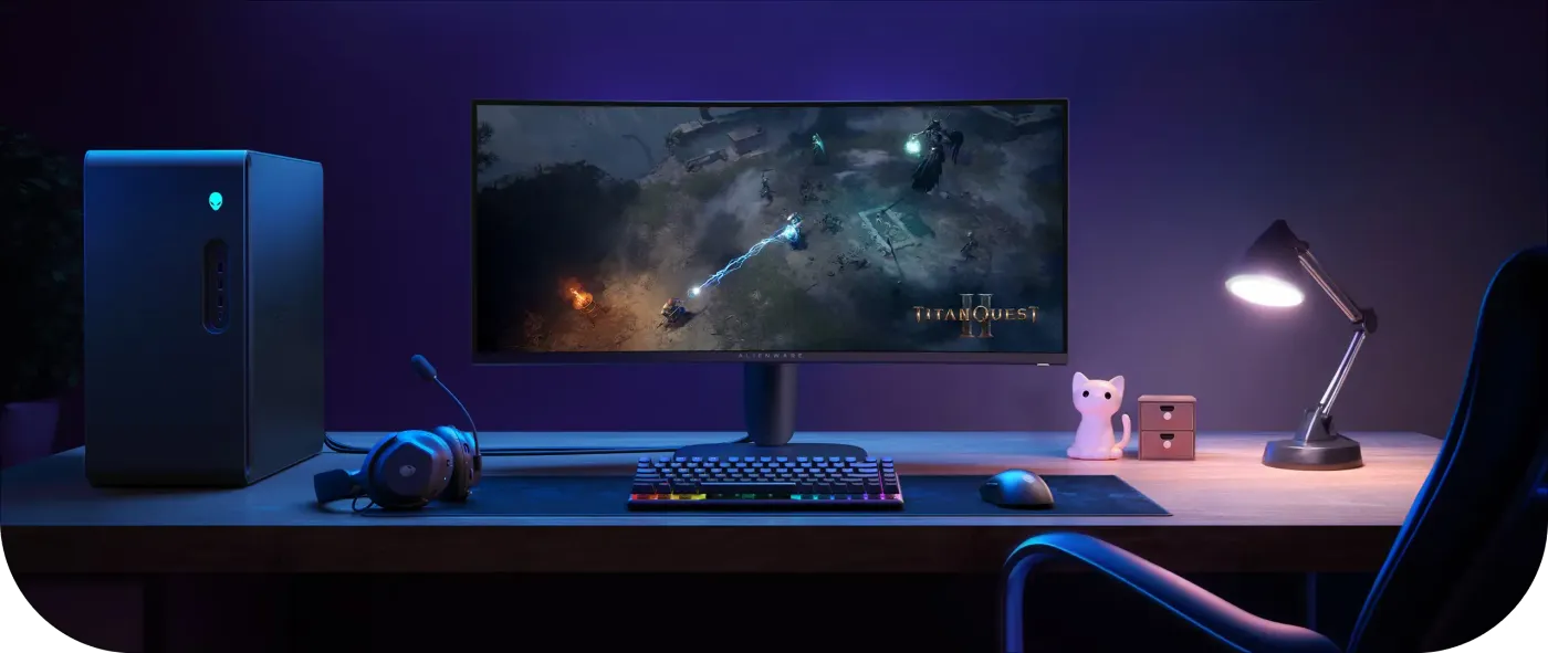 Alienware AW3425DWM 34in Curved Gaming Monitor, 180Hz | Evetech