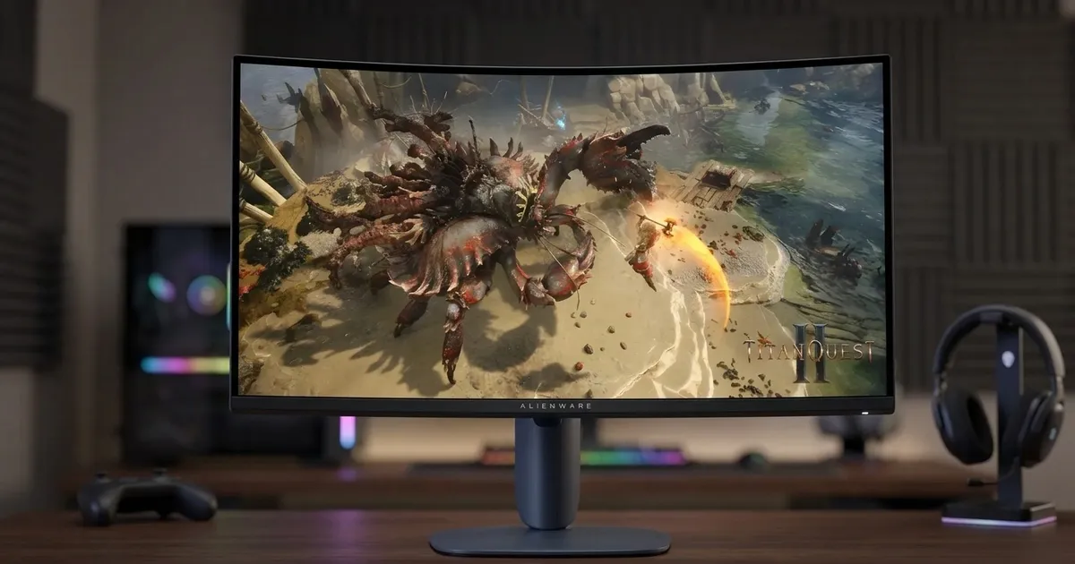 Alienware AW3425DWM 34in Curved Gaming Monitor, 180Hz | Evetech