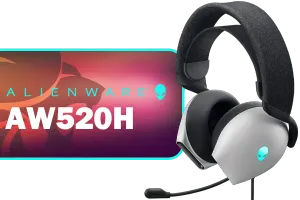 Alienware Wired AW520H Gaming Headset - Lunar Light | Premium Gaming Headphones - image 1