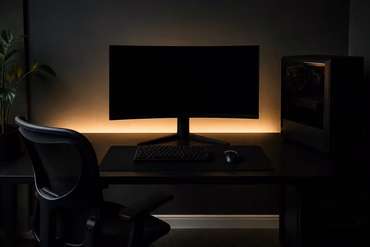 Desk and chair - the language extension