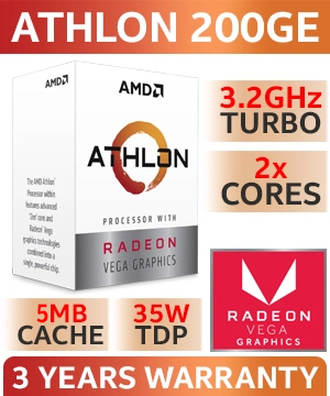 200ge Ghz Amd Athlon 200ge With Radeon Vega Athlon 200ge