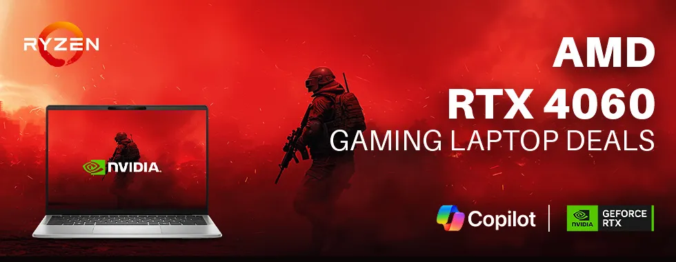 AMD RTX 4060 Gaming Laptop Deals