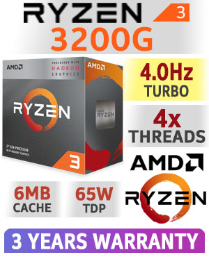 AMD RYZEN 3 3200G Processor