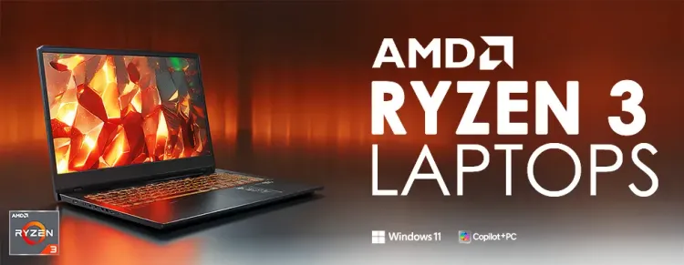 AMD Ryzen 3 Laptops