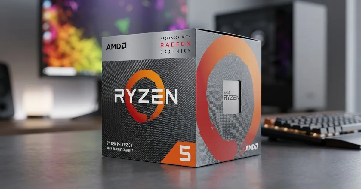 CPU AMD Ryzen 5 3400G CPU AMD Ryzen 5 3400G 4C/8T 3.7–4.2GHz APU with Vega 11 | Evetech