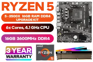 Upgrade Your Gaming Setup: AMD Ryzen 5 3500X A520M A PRO 16GB RGB 3600MHz Upgrade Kit - image 1
