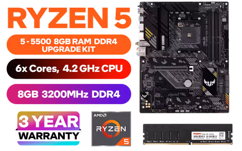amd-ryzen-5-5500-b550-gaming-upgrade-kit amd-ryzen-5-5500-b550-gaming-upgrade-kit - Image 1