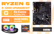 AMD Ryzen 5 5500 Upgrade Kit w/ B550 WiFi II - image 1