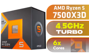 amd-ryzen-5-7500x3d-6-core-am5-processor amd-ryzen-5-7500x3d-6-core-am5-processor - Image 1