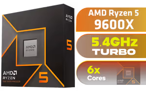 AMD Ryzen 5 9600X Processor AMD Ryzen 5 9600X Processor - Image 1
