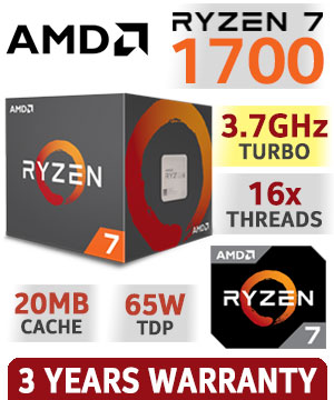 AMD RYZEN 7 1700 Processor
