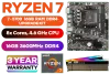 AMD Ryzen 7 5700 A520M A PRO 16GB RGB 3600MHz Upgrade Kit - image 1