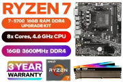 AMD Ryzen 7 5700 A520M A PRO 16GB RGB 3600MHz Upgrade Kit - image 1
