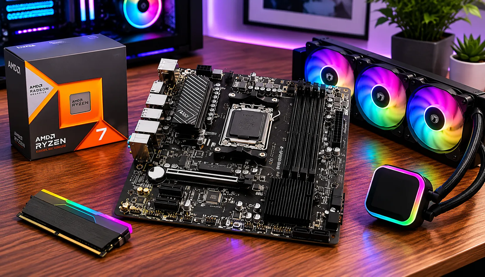 AMD Ryzen 7 7800X3D 32GB DDR5-7200 Upgrade Kit — High-FPS Gaming