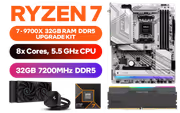 AMD RYZEN 7 9700X Kit — X870 Pro RS, 32GB DDR5 7200 - image 1