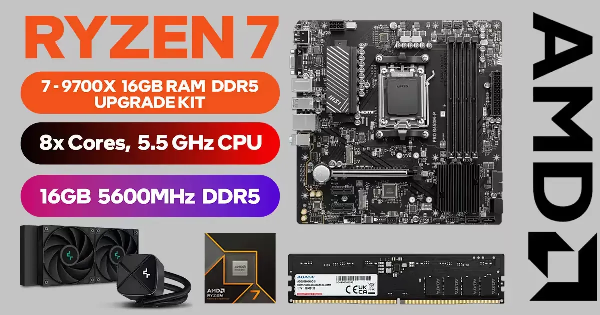 b*o様 AMD Ryzen 7 9700X AMD Ryzen 7 9700X 3.80GHz Socket AM5 Octa-Core Desktop Processor