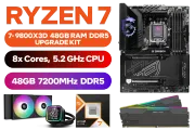 AMD RYZEN 7 9800X3D Upgrade Kit - MPG X870E Carbon WiFi 48GB DDR5 - image 1