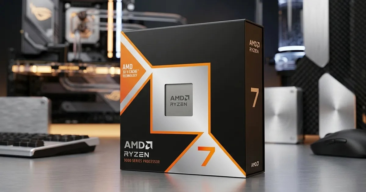 AMD Ryzen 7 9800X3D 8-Core AM5 Desktop Processor | Evetech