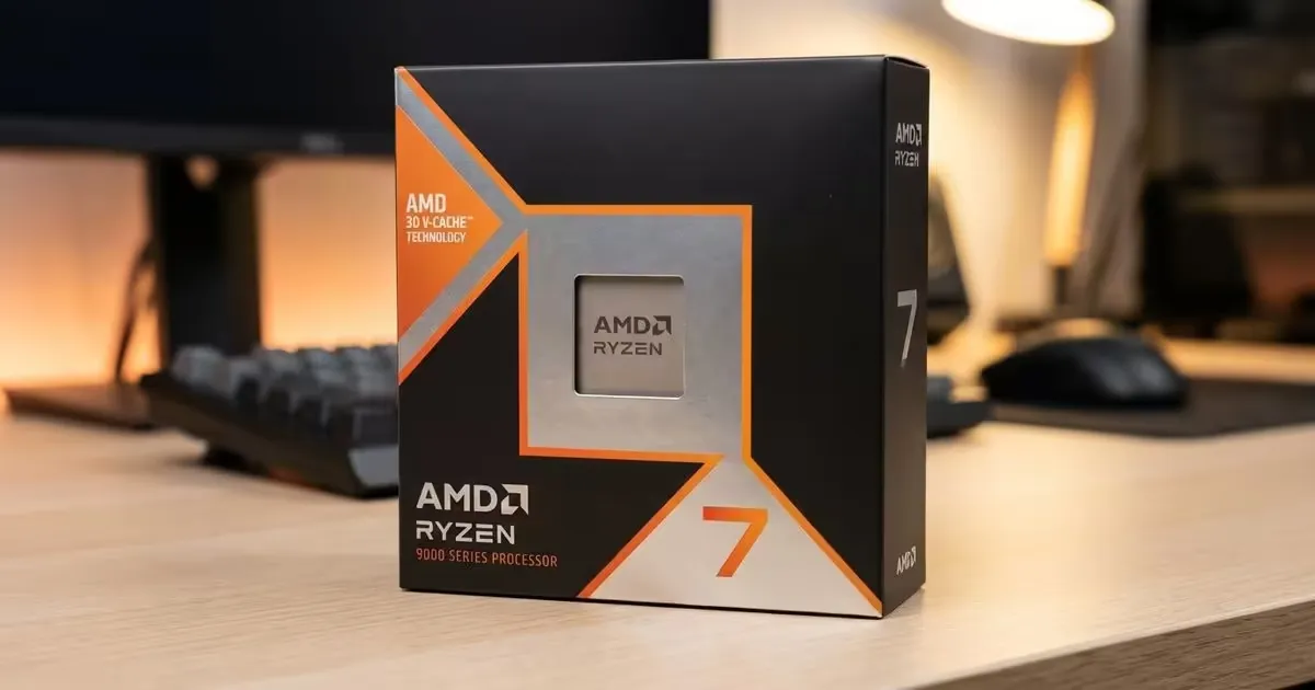 AMD Ryzen 7 9850X3D 8-Core AM5 CPU — 5.6GHz Boost | Evetech