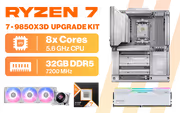 AMD Ryzen 7 9850X3D X870E Kit + 360 AIO (White) - image 1