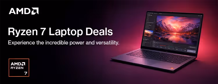 AMD Ryzen 7 Laptops - High-Performance & Gaming Ready