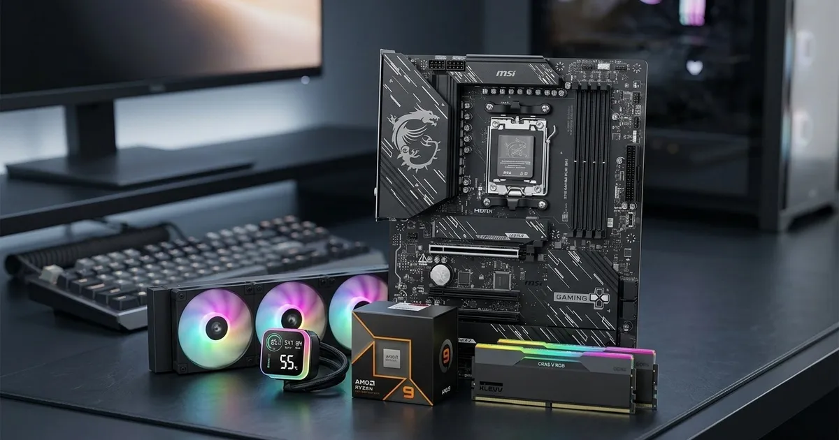 AMD Ryzen 9 9900X X870 Gaming Plus WiFi Kit | Evetech